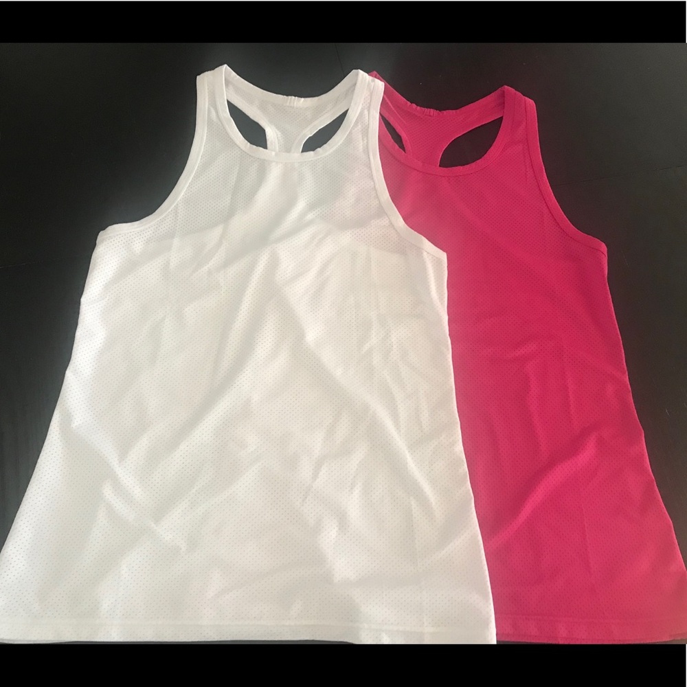 Like new! Zyia Mesh racerback tanks